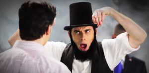 nice peter playing abraham lincoln in epic rap battle