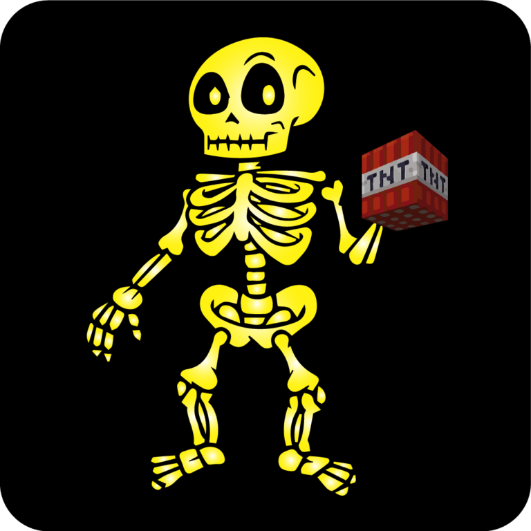 Gaming Yeeter skeleton Minecraft