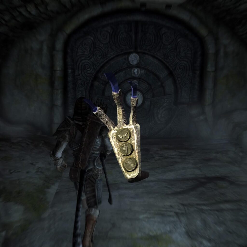 Skyrim, golden claw, dungeon