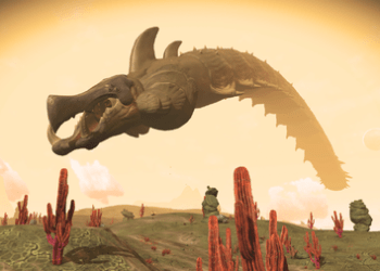 no man's sky, sandworm, dune