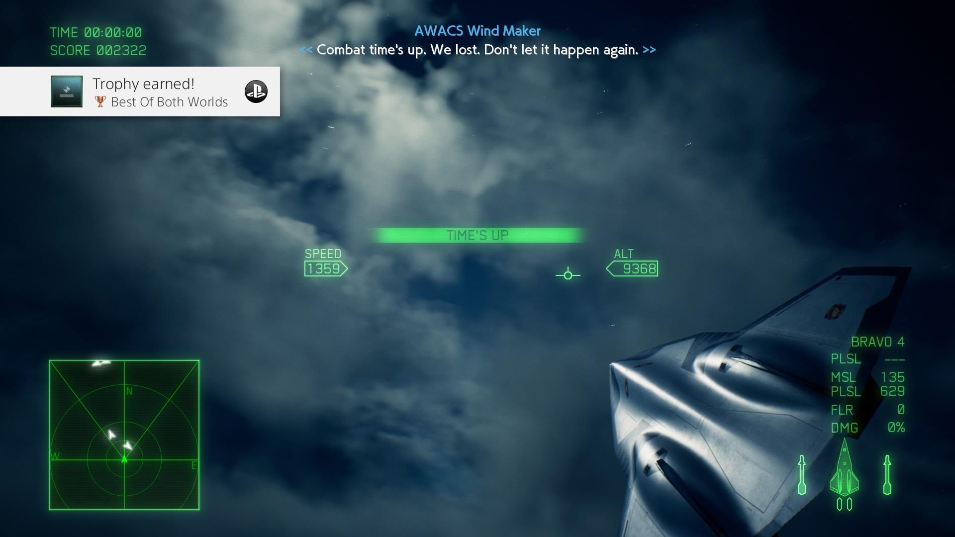 There And Back Again trophy in ACE COMBAT 7: SKIES UNKNOWN