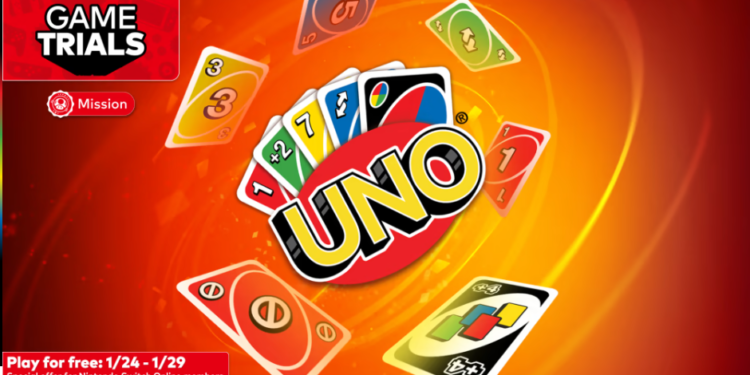 Uno card game, nintendo